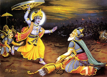 31 января - Бхишмаштами, день явления Бхишмадева, деда Пандавов