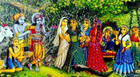 Явление Шри Гададхары Пандита